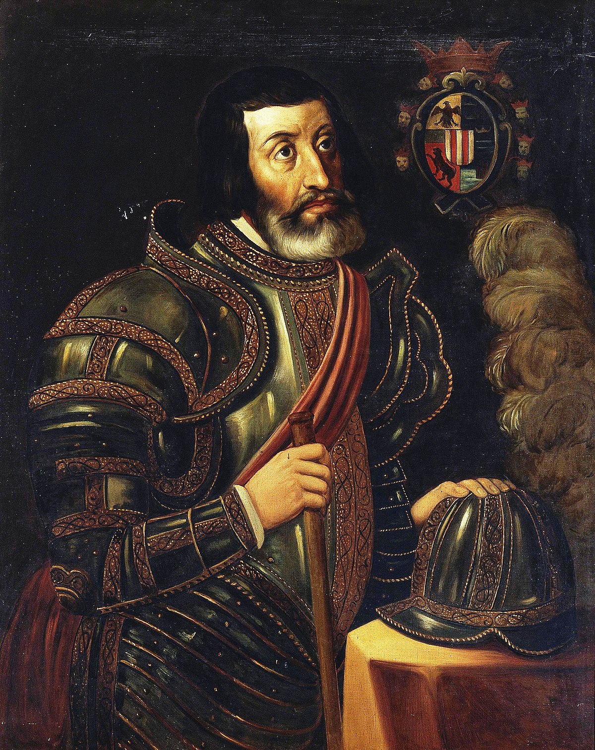 Portrait of Cortés