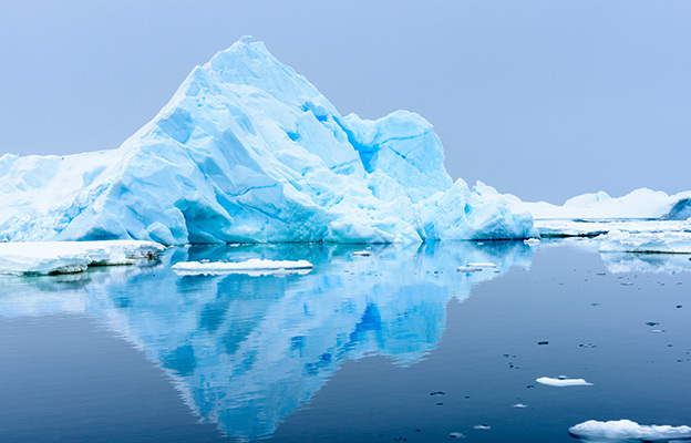 glacier in Antarctica
