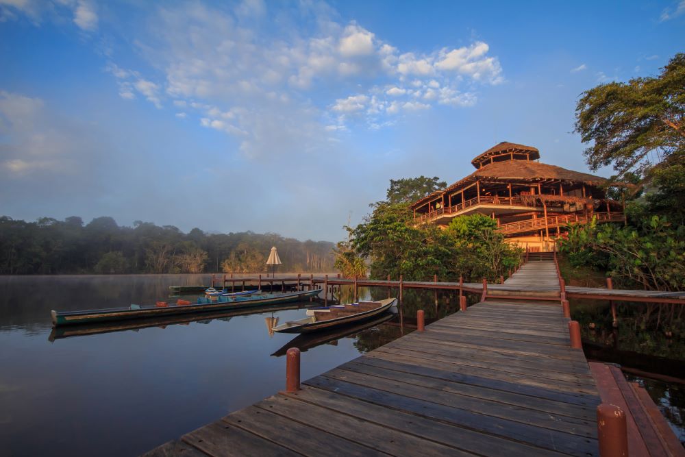 entry to La Selva Lodge