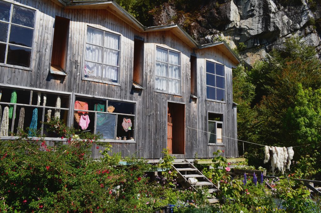 A home in Caleta Tortel