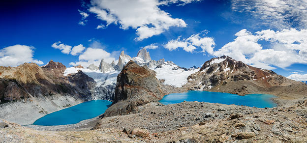 mountain views in Patagonia