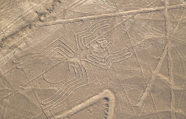 Aerial view of the Nazca lines