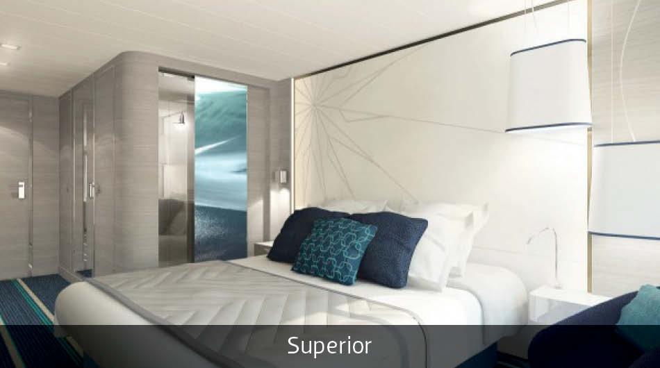 Le Lyrial Superior Cabin Interior