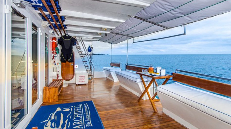 Back Deck, Archipel, Galapagos