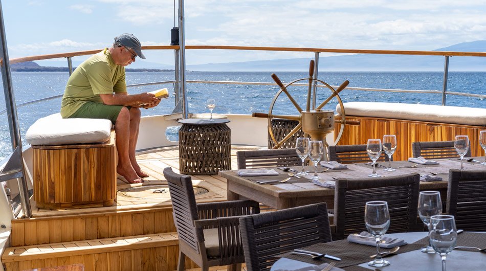 Grace Yacht, Galapagos Islands - Exterior Dining