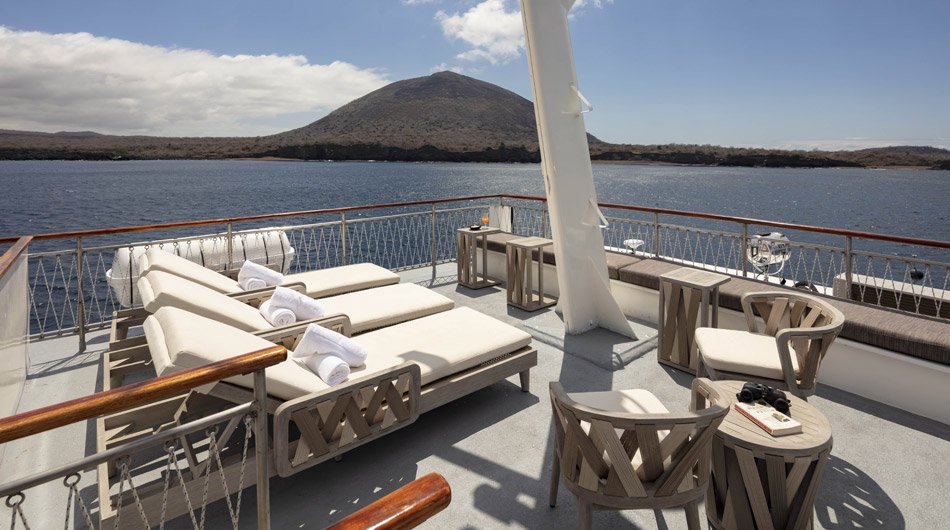 Grace Yacht, Galapagos Islands - Sun Deck