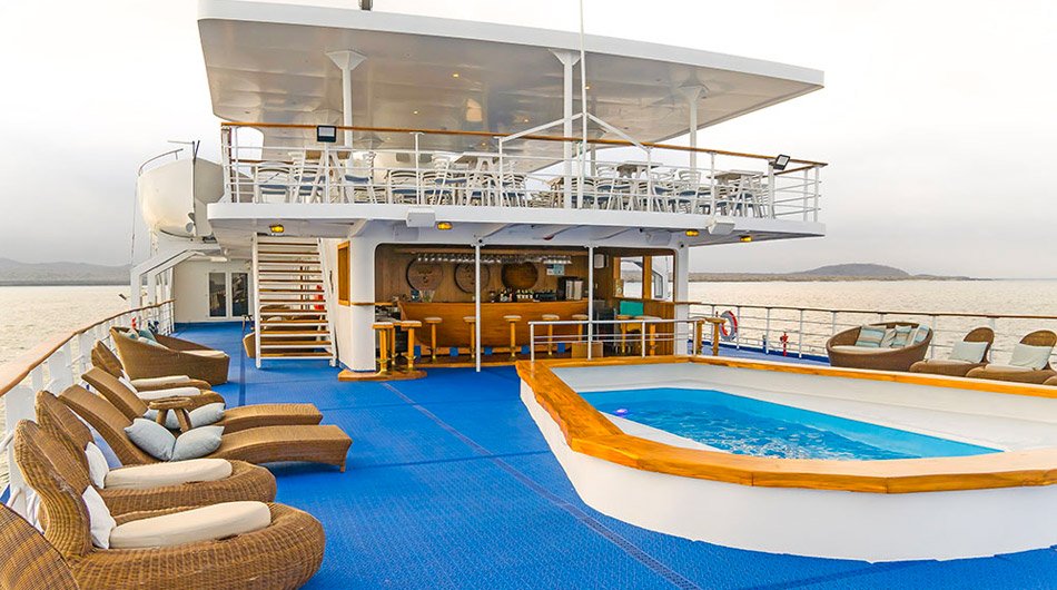 Galapagos Legend Cruise Ship - Pool