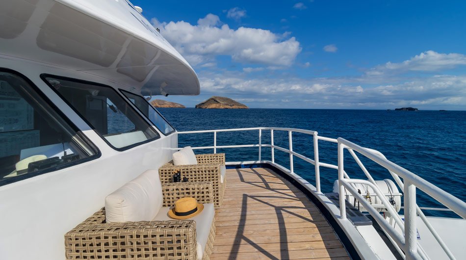 Monserrat Galapagos Cruise Ship - Observation Deck