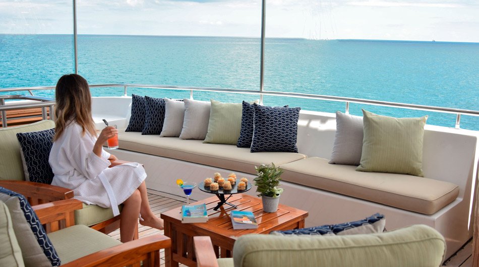 Outdoor living on the Seaman Journey ship