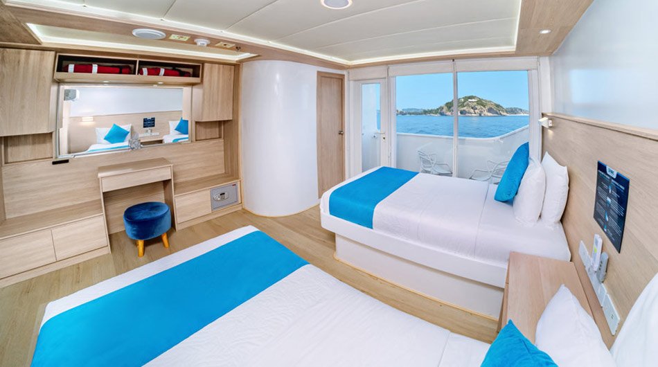Treasure of the Galapagos Twin Stateroom