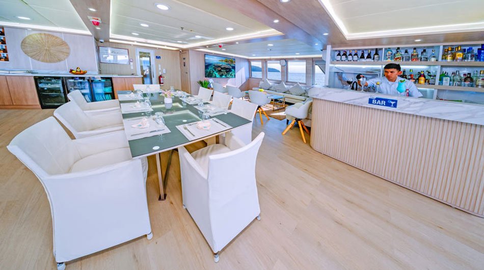 Treasure of the Galapagos Dining Area