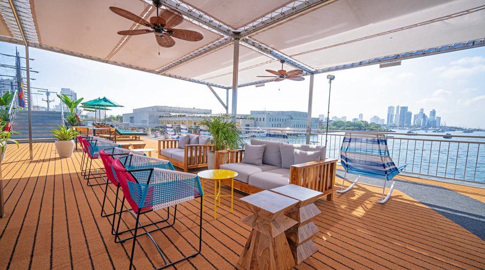 AmaMagdalena Ship Sun Deck