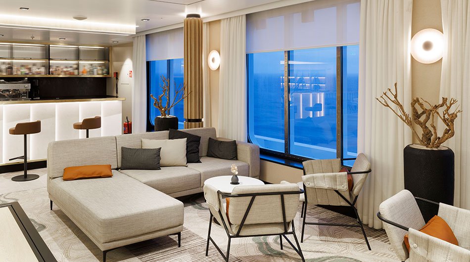 SH Vega Observation Lounge seating