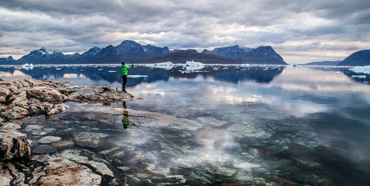 Fly to Nuuk & Embarkation