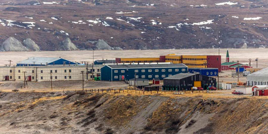 Disembarkation in Kangerlussuaq