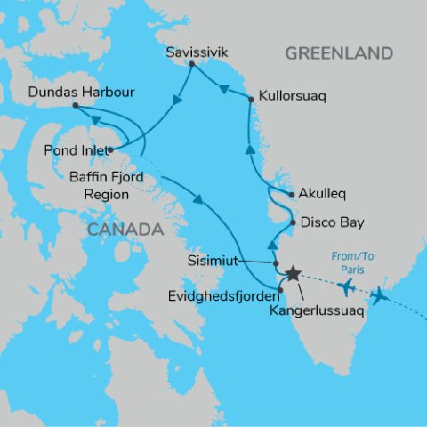 Baffin Bay Secrets map