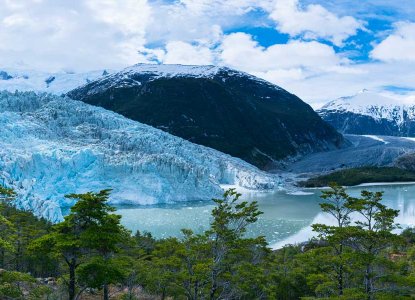 Pia Glacier in Chile