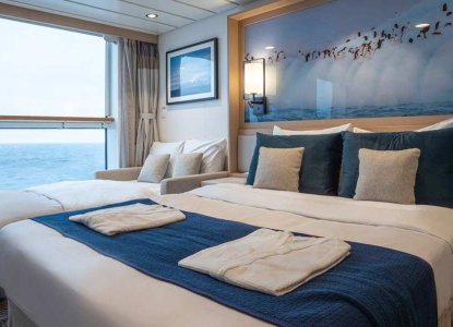 CAT E - French Balcony Stateroom